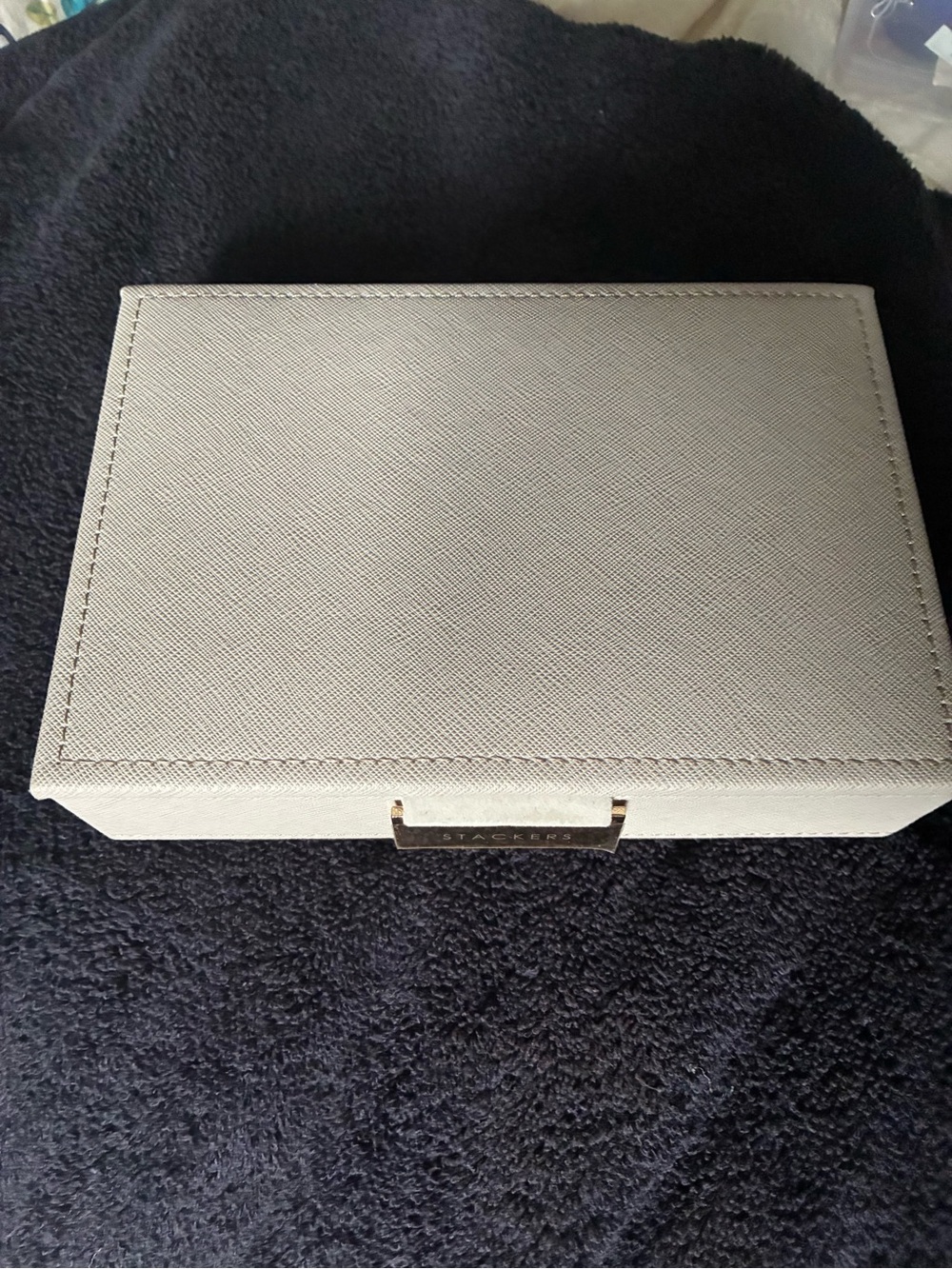 Stackers Women's Jewelry Watch Case in Light Gray